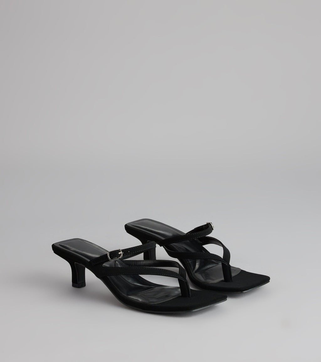 Butterflies and Brunch Kitten Heels