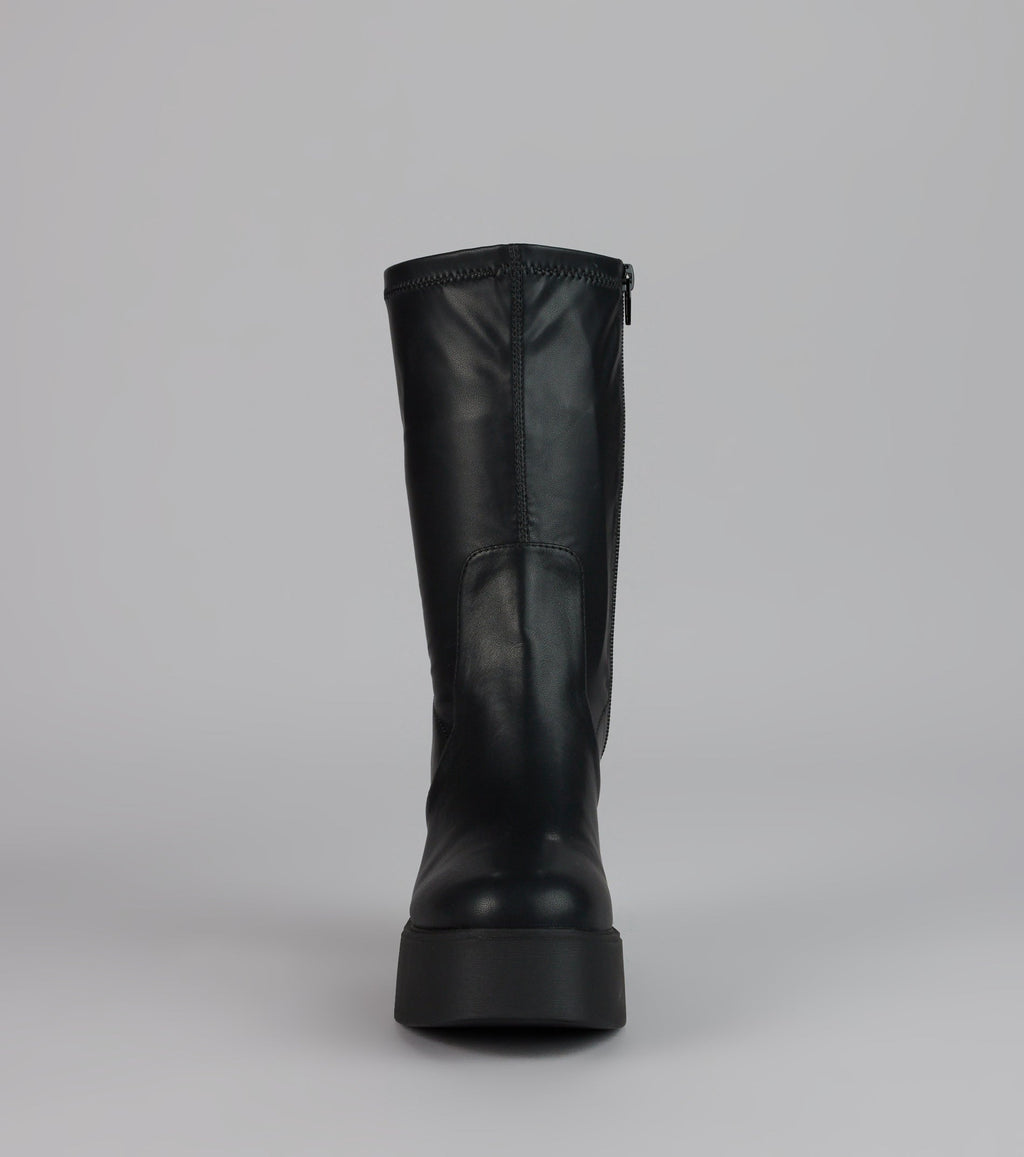 Statement Stomp Chunky Boots